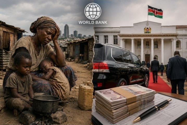 sholard_mancity's tweet photo. 🚨JUST IN: The World Bank has warned that between 1 million and 2.4 million more Kenyans could fall into poverty.

According to the Bank, the poverty rate could increase by 2 to 4.5 percentage points, partly due to the Middle East crisis and other economic pressures.

The World Bank has urged faster job creation.
📄 SOURCE: Reuters / World Bank.

💭 MY VIEW
A government facing rising poverty should be talking about:
• Creating jobs. 
• Cutting unnecessary expenditure. 
• Growing incomes.

Those should be the priorities.
Do you think Kenya's priorities are in the right place at the moment?

 Because according to me everything feels inverted