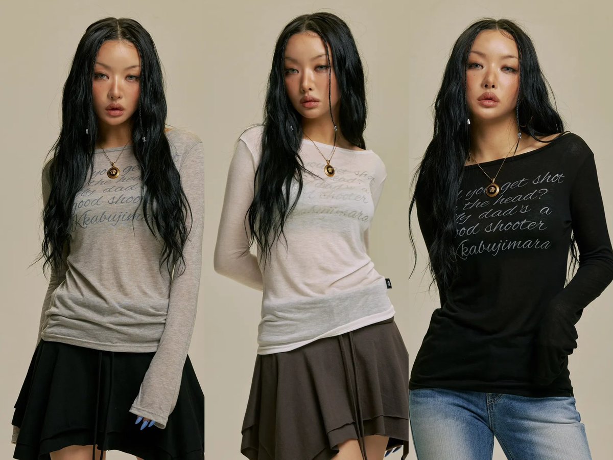 prevnseoul's tweet photo. ꒰ Pre ꒱ Gila Archive ˚⟡˖ 🌷🏹💬˖
lettering sheer long sleeve 3 colors
★ ลด 37% เหลือ 1100.- ส่งฟรี (มัดจำ 550.-)
🛩️ ส่งกลับแอร์ ♡ รับพรีจนกว่าคูปองจะหมดค่ะ
#gilaarchive #พรีเกาหลี #พรีออเดอร์เกาหลี https://t.co/olieVvYYeF