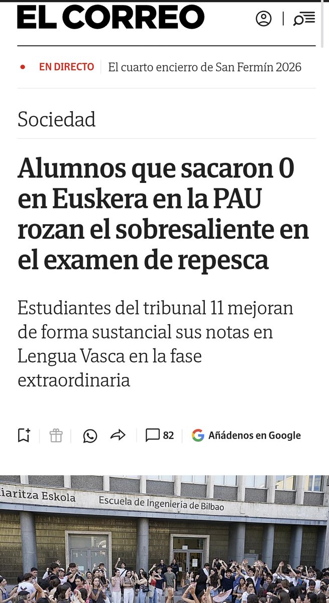 Muriellarrea's tweet photo. A todos aquellos que habéis criticado, insultado y acosado a los alumnos que sacaron un cero en la prueba de euskera, corregida por uno de los vuestros:

Vuestra cacería ideológica no nos va a amedrentar.

Estos chavales os acaban de dar una lección de vida. https://t.co/JhswcjRgXi