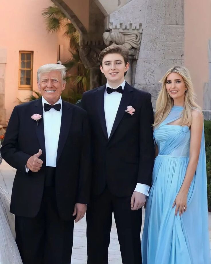 Commentary Barron Trump tweet media