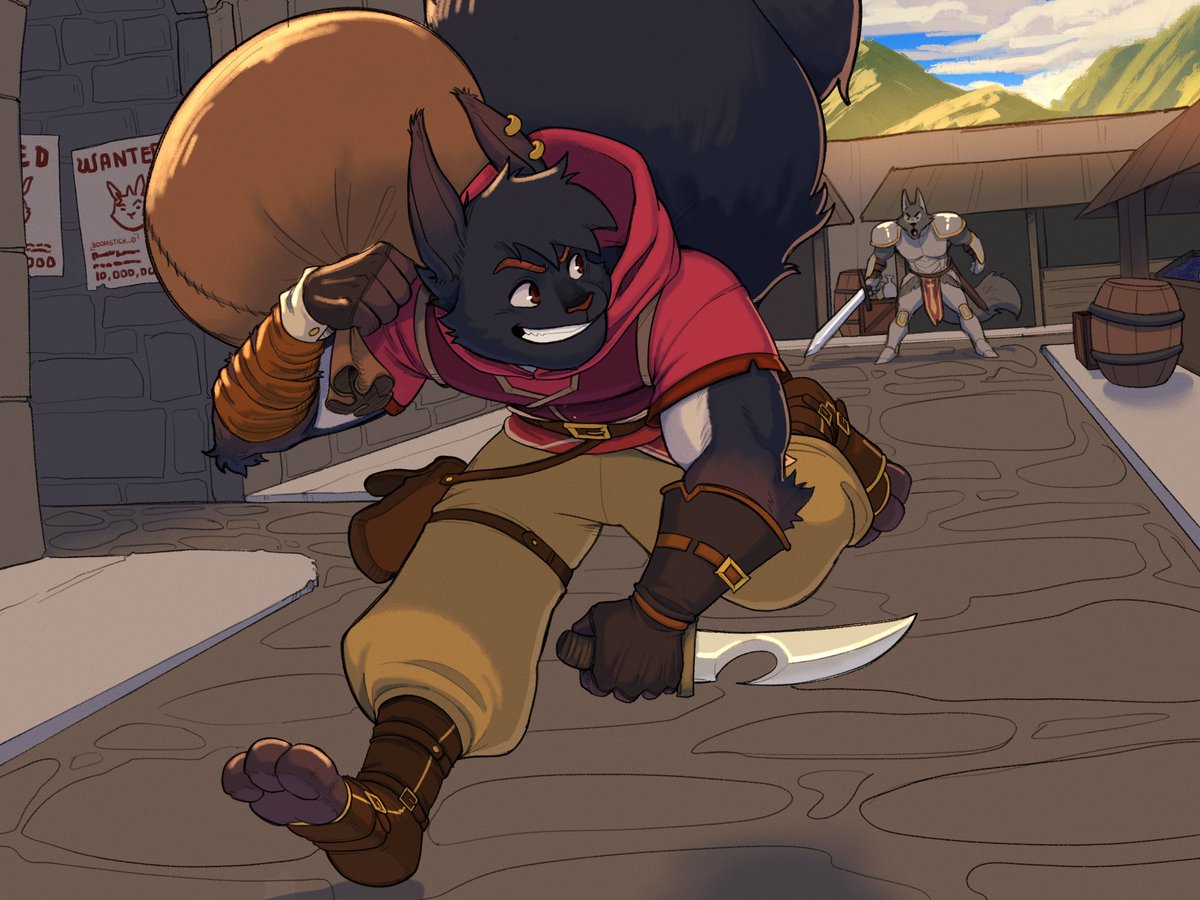 boomstick_0's tweet photo. thievin' 🏃‍♂️💨
—piece for @Alloart2 ! https://t.co/qQ8m9JDTnG
