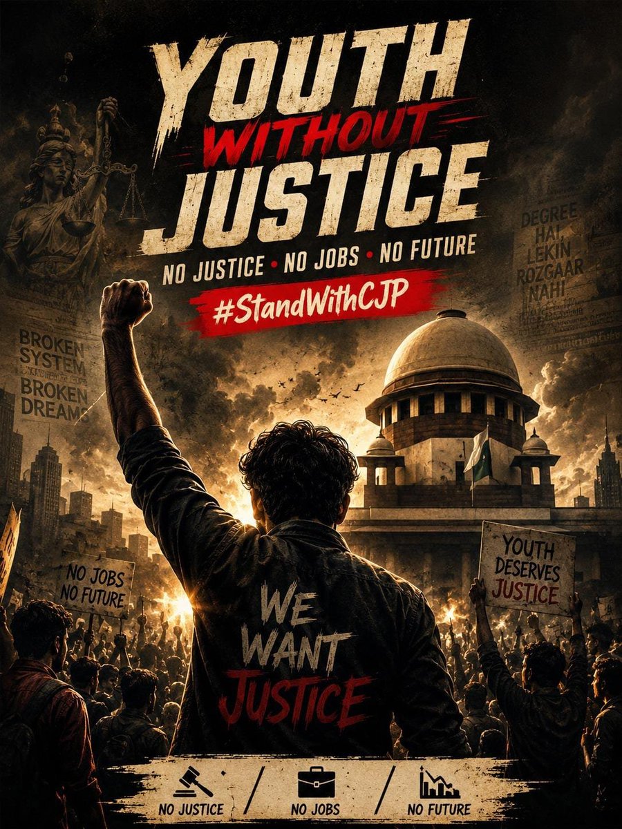 cockroach_gfi's tweet photo. We Want Justice!
Youth✊ vs System🚫
#StandWithCJP

@Wangchuk66 @abhijeet_dipke @India_NHRC @UNHumanRights @Greenpeace @UNEP @WWF @UNFCCC @IUCN @ConservationOrg
 #NEETPaperLeak #JantarMantarProtest #ClimateJustice #CJPProtest #PennyStockInNews https://t.co/NKq8ZZsRvk