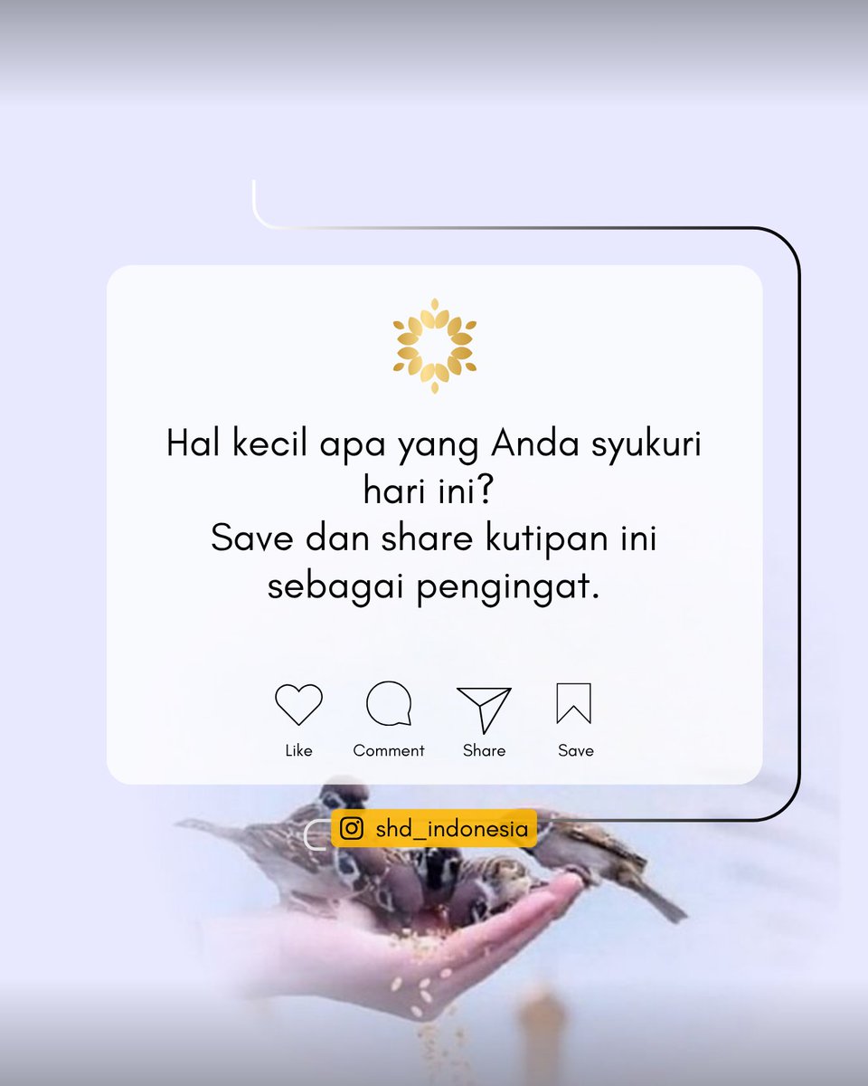 mataharipm's tweet photo. Syukur itu bukan menunggu semuanya sempurna menurut ego. Tapi sudahkah kita berterima kasih atas anugerah nyata berupa napas saat ini? 💫

#syukurselalu #quotessyukur #SHDquotes #SetyoHajarDewantoro https://t.co/tjLO2HZwS8