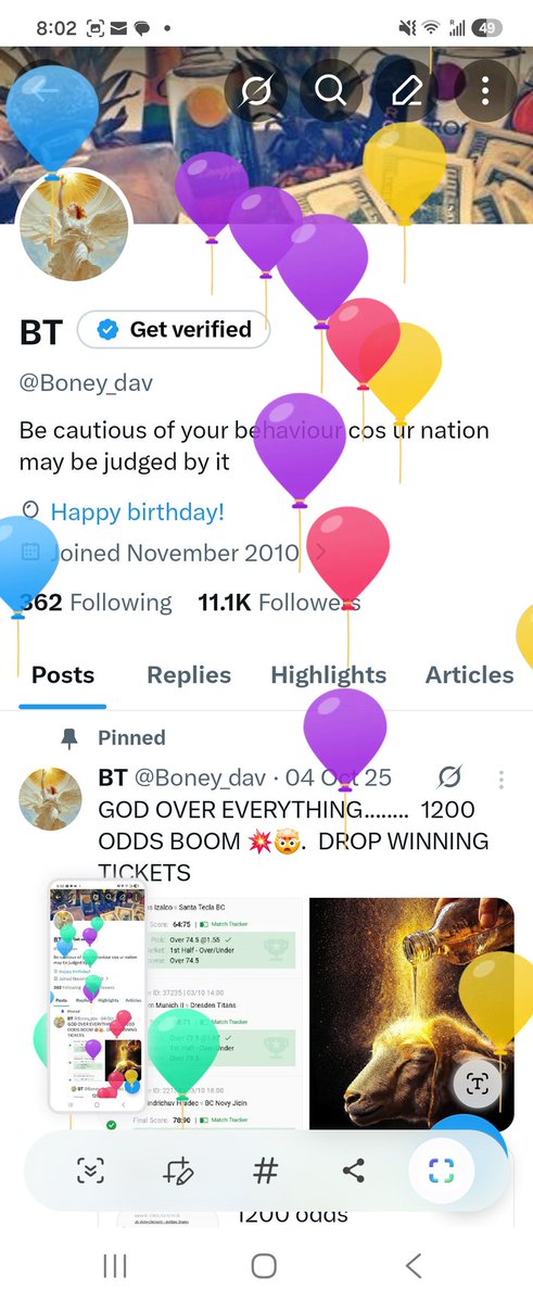 Boney_dav's tweet photo. 🥳🥳🥳 https://t.co/hVywPJpbYL