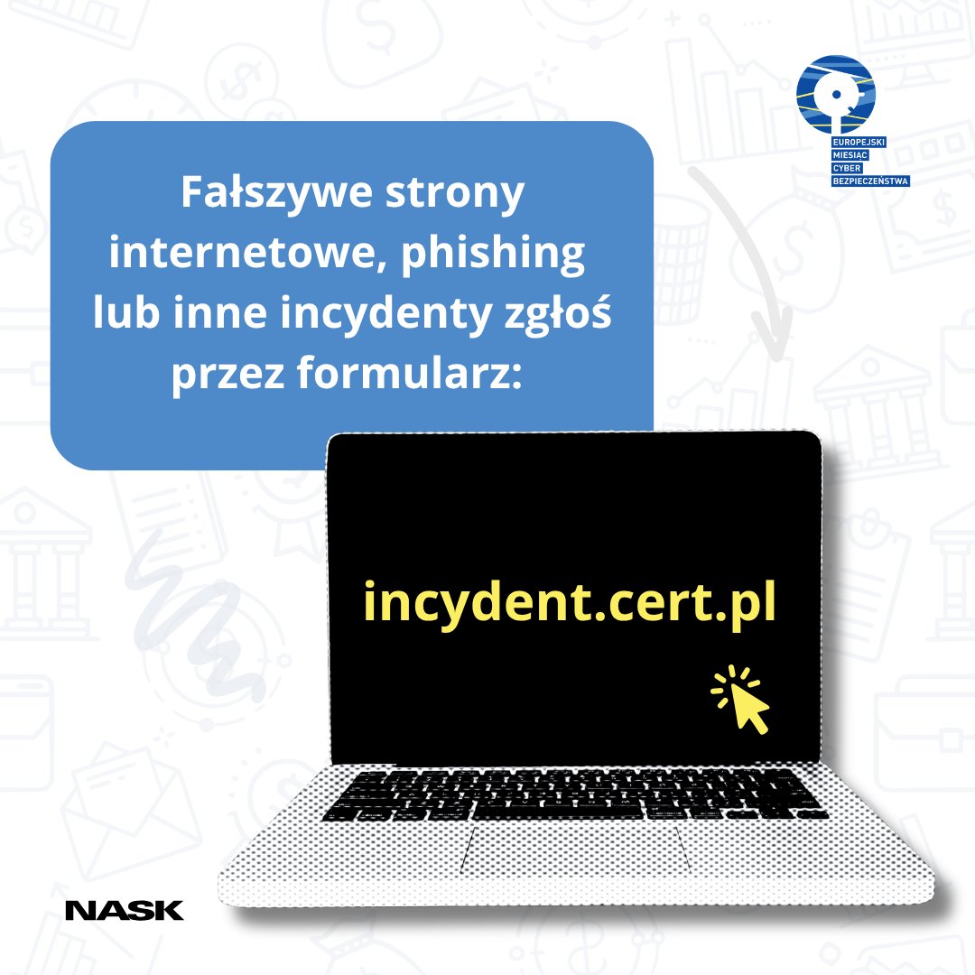 EcsmPolska's tweet photo. 📱#TydzieńZAplikajcjąBankową
A co jeśli padniesz ofiarą oszustwa? Kluczowa jest szybka reakcja!
Jak reagować na incydenty, dowiesz się 👉 https://t.co/my4is3WWtN
@NASK_pl
@CERT_Polska
@PolicjaCBZC
#ThinkB4UClick #Cyberbezpieczeństwo #BankowośćMobilna https://t.co/gFptk562mQ