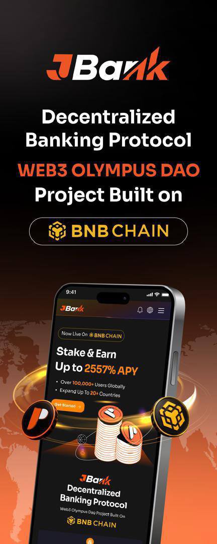 jbankpro's tweet photo. 🚀 JBank is building the future of decentralized banking on BNB Chain.

More than staking—JBank combines smart-contract security, 8-hour auto-compounding rewards, and real-world utility through the GAT Visa Card ecosystem.

Stake. Earn. Spend. On-chain.

#JBank #BNBChain #DeFi https://t.co/1Qz5DVShZP