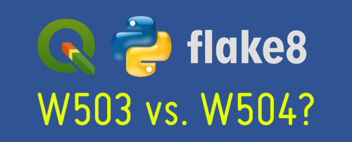 geoObserver_'s tweet photo. QGIS & Python & flake8: W503 vs. W504? https://t.co/HznR6svjcA #flake #flake8 #qgis #switch2qgis #gistribe #gischat #fossgis #foss4g #OSGeo #spatial #geospatial #opensource #gis #geo #geoObserver @qgis pls RT https://t.co/FCy5UR7tZD