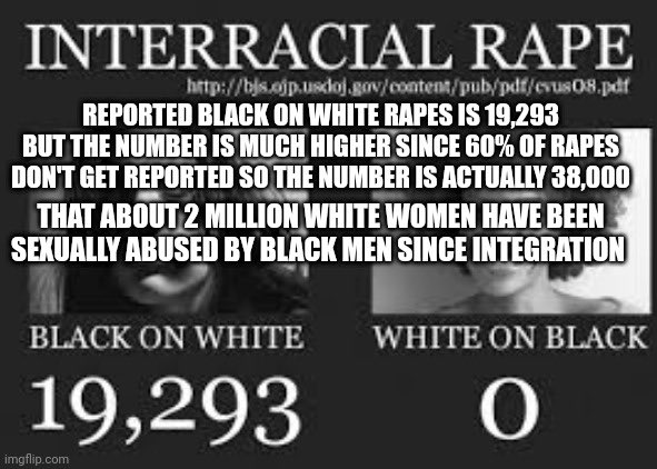 tcdscratge50's tweet photo. @coldreflection1 @lucianazeidan11 @Hdhs124460 @SpaceGhost4000 @6igantuar Lol Google ai numbers lol bas alone raped over 2 million whites in just 60 years plus Indians raping 1 million white kids migrants are raping your children in mass bro https://t.co/tYpcD4dRal