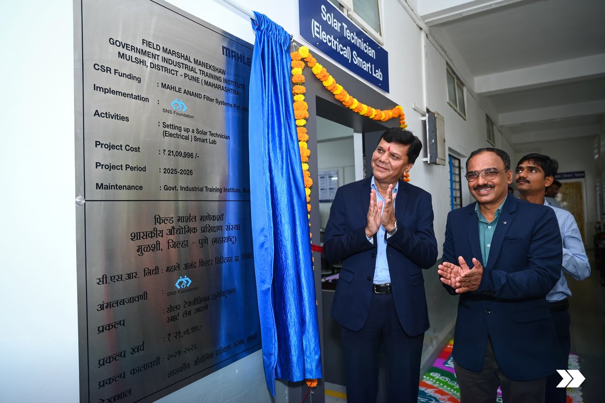ANANDGroupIndia's tweet photo. 𝐄𝐦𝐩𝐨𝐰𝐞𝐫𝐢𝐧𝐠 𝐅𝐮𝐭𝐮𝐫𝐞-𝐑𝐞𝐚𝐝𝐲 𝐓𝐚𝐥𝐞𝐧𝐭

The transition to a greener future requires more than technology—it requires skilled talent ready to lead the way. https://t.co/tBvkx3oq7o