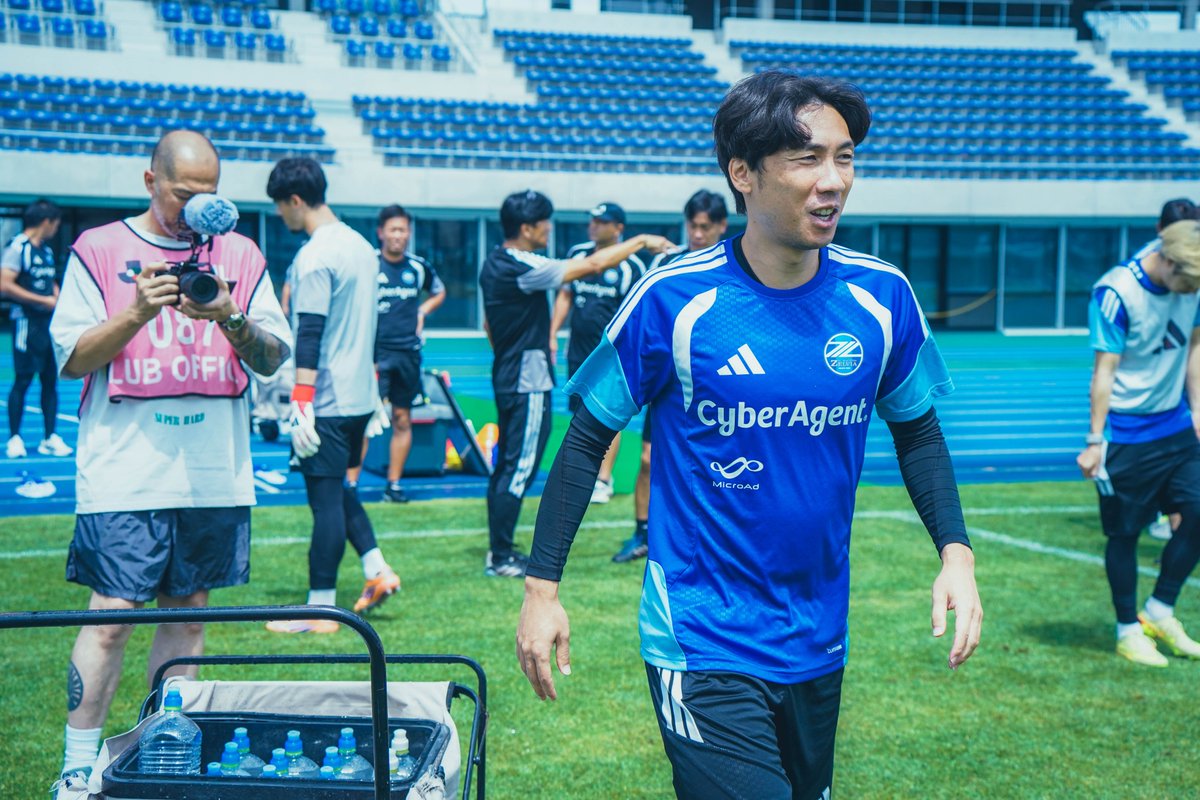 FcMachidaZelvia's tweet photo. 🔷𝐀𝐎𝐌𝐎𝐑𝐈 𝐂𝐚𝐦𝐩 𝐃𝐚𝐲 𝟔📸

青森キャンプも残り1日✨

#FC町田ゼルビア #zelvia
#青森キャンプ2026 https://t.co/6OCc913KzD