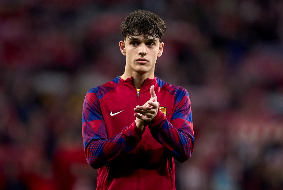 BarcaUniversal's tweet photo. 🚨 Hector Fort believes his season at Elche helped him mature on and off the pitch.

He returns with more confidence, two goals, a stronger attacking profile and the clear ambition of earning a spot in Barça’s first-team squad.

— @sport https://t.co/cY58JDvaSp