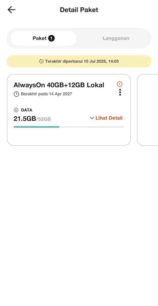 fidliyi's tweet photo. @ddongpao @tanyakanrl Aku juga pake ini. Beli September 2025 sampe sekarang masih 21GB😃
Pakenya kalo lagi di luar aja sih, tapi lumayan banget. https://t.co/S6kjititct