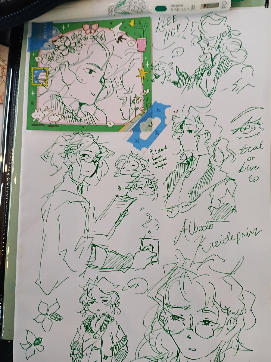ChalkDust000's tweet photo. My black pen is ded :))

#albedo https://t.co/zprmZD8PAz