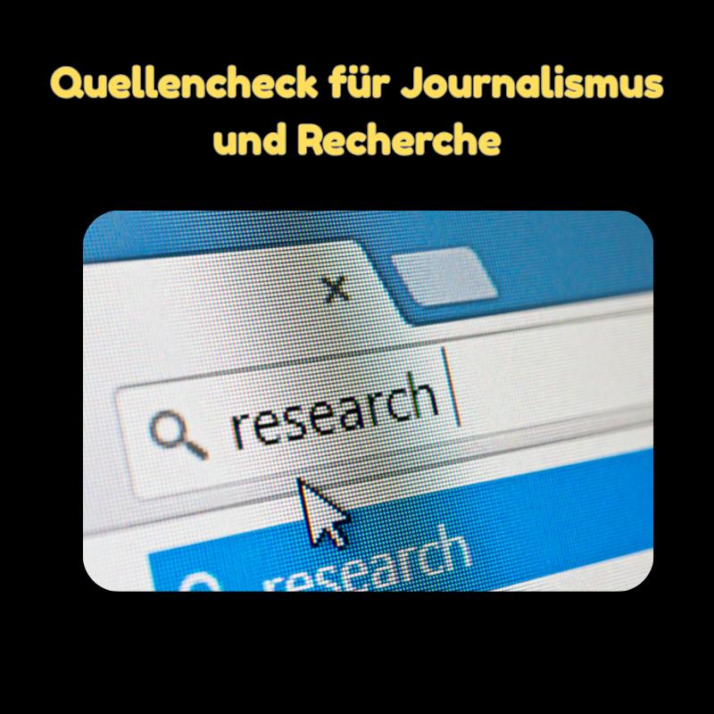 artdefects's tweet photo. Eine falsche Quelle kann eine ganze Geschichte ins Wanken bringen.
Unser Quellencheck hilft Journalisten und bei der Recherche, die Seriosität von Quellen besser einzuschätzen, bevor eine Behauptung veröffentlicht wird.
https://t.co/MEtpobbBcz

#journalismus #recherche #medien https://t.co/OAOEClcO07