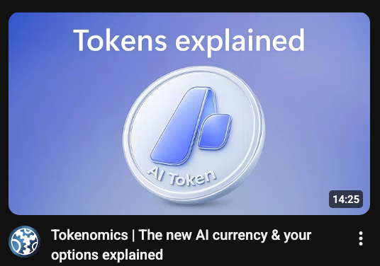 niglondev's tweet photo. How did no one notice this?

Microsoft just posted a video on the ''currency of AI'', and gave an image of an AI Token

https://t.co/Do5bABOFKA https://t.co/pCw2t7XcPH