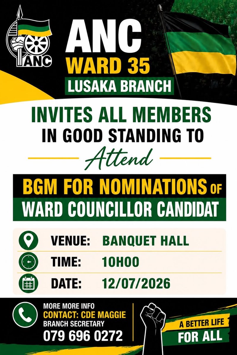 Ntuthuzelotsik's tweet photo. The time to renew the mandate https://t.co/KKDfssICzq