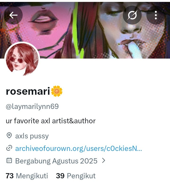 Hingisova's tweet photo. Lesbi halu kampungan mulut comberan suka hina agama beraninya main blok. 

Kelakuan queer sok savage gini yg bikin orang Indon makin jijik sama lqbgt. https://t.co/eyaxd5FMKv