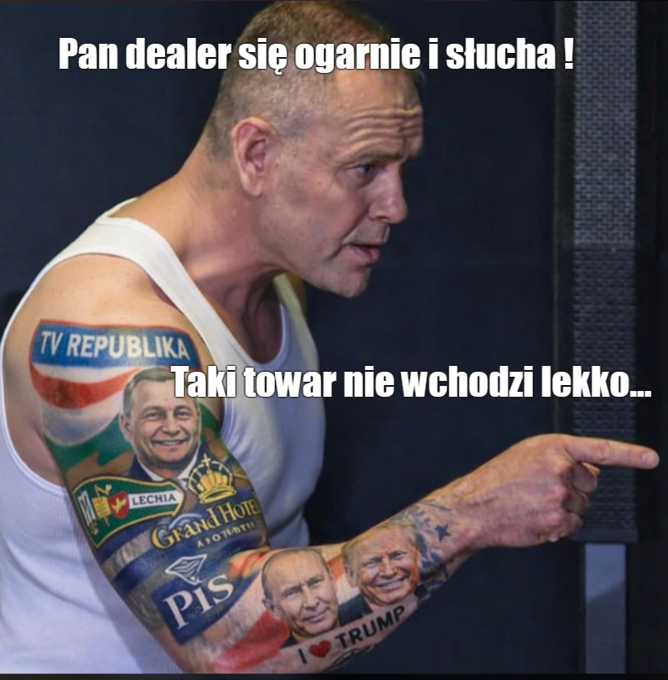 gattgattax's tweet photo. @MarekKe56a Z zycia Rzygolo.... https://t.co/etaGCpapta