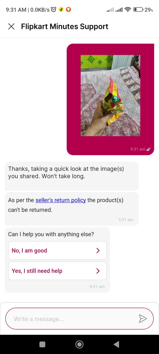 Udibaba17's tweet photo. Never buying from Flipkart again!!! Been two days got no response from Flipkart!
I got opened package from Flipkart minutes, been 2 days no response! 
#consumer_rights @Gov @flipkartsupport @Flipkart https://t.co/4dM2O3OW4Y