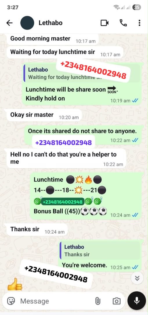 AlexU42170's tweet photo. Are you ready to boom bigger with uk49 winning numbers for both lunchtime and teatime daily
Get your legit and 💯% winning numbers
Follow this link and get your winnings number here immediately 
https://t.co/li76Qz7dNT
https://t.co/li76Qz7dNT https://t.co/MybAoOYmbA