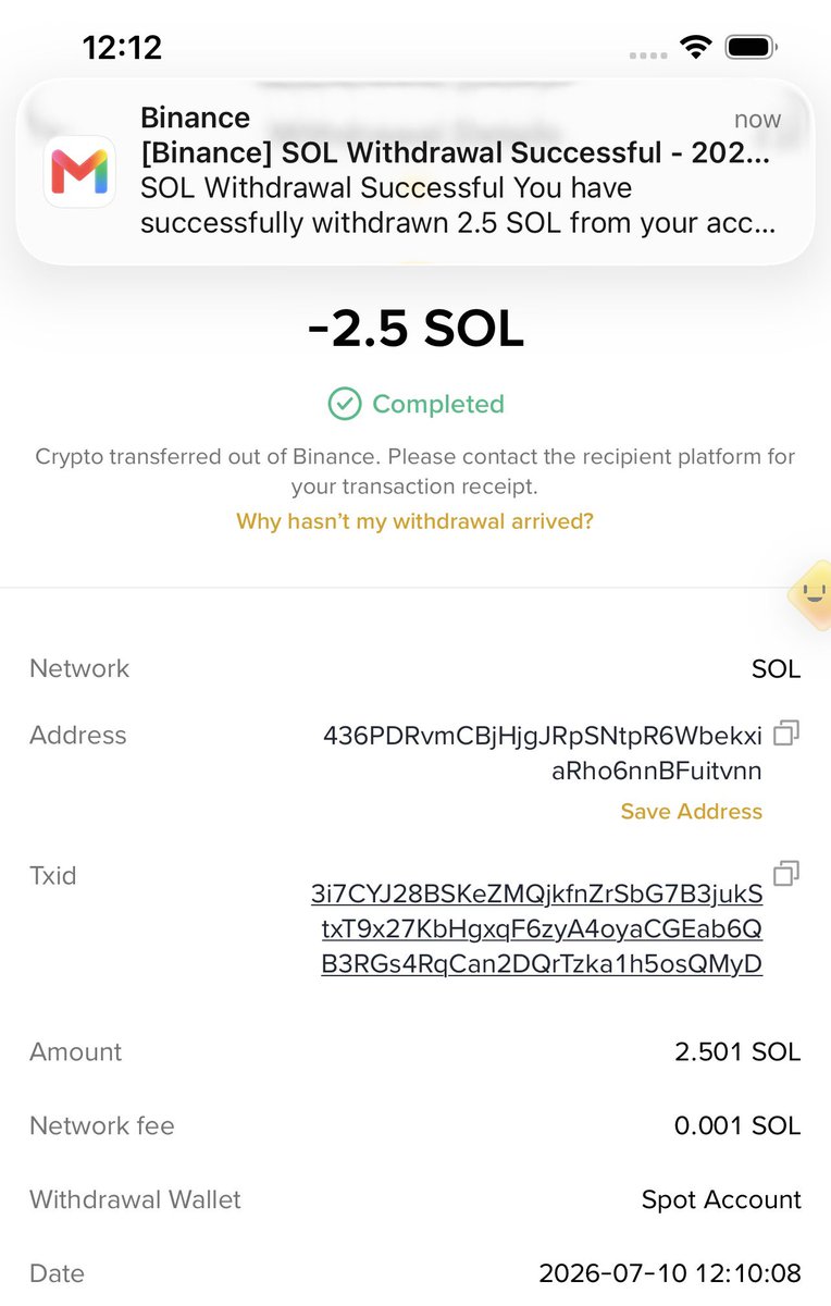 Zaynnode's tweet photo. ☀️ Day 10 of Sending Big $SOL Airdrops Every Day to my Lucky Followers 🥳

Someone reading this about to get free $SOL 💸 
Repost and drop your SOL wallet👇

Congratulations to yesterday’s Post lucky winner @NoReplyBabe 🥳

2.5 $SOL has been sent to you ✅

Who’s next to win?💰 https://t.co/UpA2SA4HLn