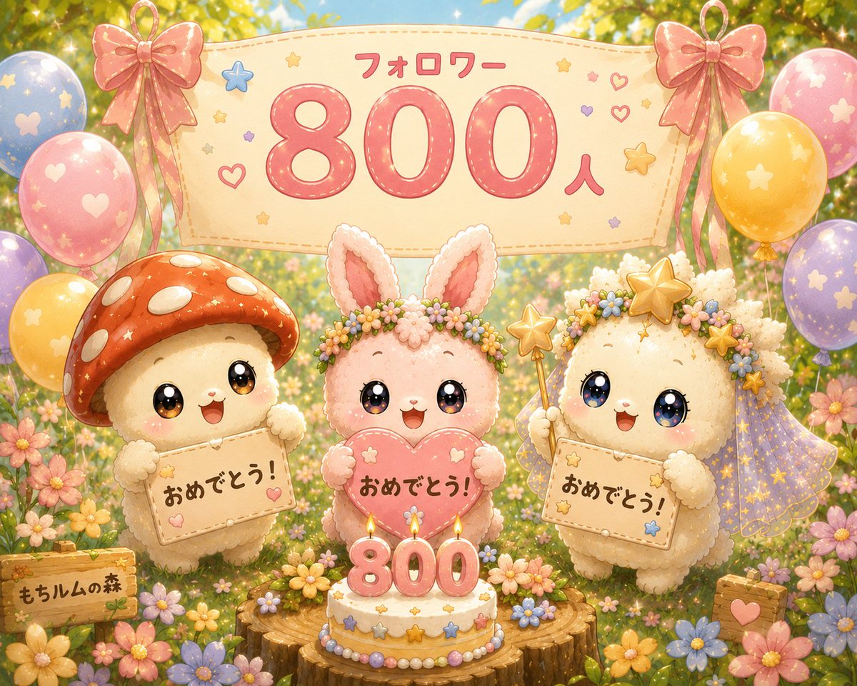 🌸もちルムの森🌸 tweet media