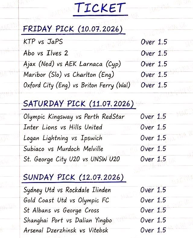 LoyalTipsters02's tweet photo. Weekend ☘️ https://t.co/UkNJkbwNGb