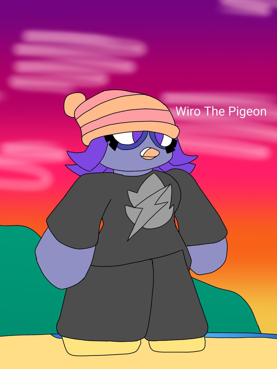 VStudios_2025's tweet photo. I felt silly, so I just made pigoen woman.

Her name is Wiro The Pigeon...and she is a pigoen...

And also, she has a guitar with magic powers because she got it signed by most of her favorite artists.

Lemme know what you think of her in the replies ^w^

#OCㅤㅤ #digitalartwork https://t.co/9Sp45fx9Bl
