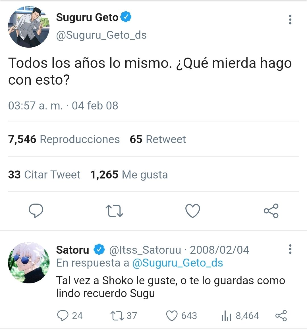 GuachiPorro_'s tweet photo. –Au SatoSugu +18 !

–Donde Suguru está cumpliendo sus 18 años y su mejor amigo, Satoru Gojo, le regala un traje de conejita Playboy para  joderlo. 
donde las cosas se van de las manos de ambos. 
#Satosugu #Au #Palermo #Playboy https://t.co/ZRSdEakD1s