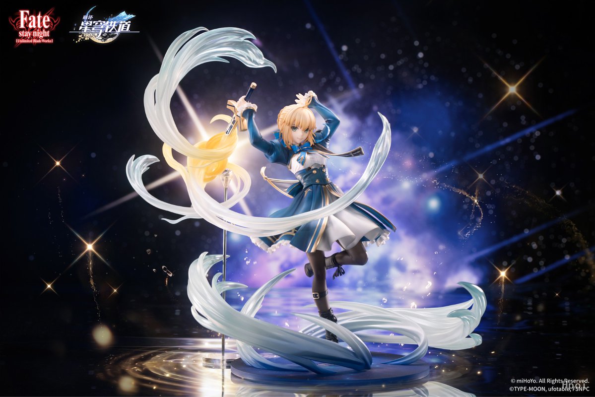 figsoku's tweet photo. 【崩壊:スターレイル × Fate】アニプレックス「セイバー」フィギュア

【彩色原型公開】
https://t.co/zAi0JURGvB
#アニプレックス #Fate #崩壊スターレイル https://t.co/rNaxkbe8PS