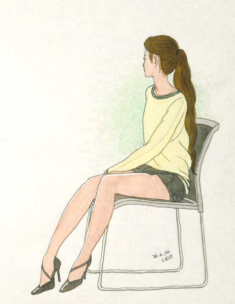 nboshi_leo's tweet photo. 今週末の日曜日（7/12）に、女性ファッションモデルを描くスケッチ会「女性を描く現場」を開催します（京都市）。皆様のご参加をお待ちしています！ また9月にはグループ展を開催します！ こちらの画像は先月（6/14）のスケッチ会の私の作品、アナログ水彩人物画２枚目です。

今年9月開催のグループ展の概要は以下の通りです。コロナ禍以降久しぶりの開催です！ 会期は 2026年9月15日(火)〜20日(日)、会場は ギャラリー祇園精舎（京都市）です。これまで本スケッチ会に参加していないけどグループ展に出展したい、という方は、7月or8月のスケッチ会例会にご参加ください！

ファッションイラストレーター穂積和夫さんのスケッチ会に端を発する「女性を描く現場」は、毎回異なるプロのファッションモデルを、ポーズや衣装を変えて4〜5パターン描くことができる、楽しい雰囲気のスケッチ会です。岡崎公園、平安神宮、美術館等が近い ”京都市勧業館みやこめっせ” で月1回開催しています。

⚫︎名称： スケッチ会「女性を描く現場」
　https://t.co/UIaGg2LKdm
　または「女性を描く現場」で検索
⚫︎開催日：月1回・日曜日に開催（7/12、8/9、9/13、10/18、 …）
⚫︎時間：13:30〜16:30 (13:00開場)
⚫︎場所：京都市勧業館みやこめっせB1F 会議室
　　　（月により会場が変わることあり）
　　　https://t.co/zDMKVI6Okt
⚫︎参加費：入会金不要、参加料一回2,000円（学生1,000円）
⚫︎参加申し込み：kakugenba@gmail.com に参加希望日とお名前をご連絡ください。

★「女性を描く現場」グループ展
　日時：2026年9月15日(火)〜20日(日) 　※搬入は14日、搬出は最終日
　会場：ギャラリー祇園精舎（京都市東山区祇園町北側 253）
 https://t.co/iSpY9ecBbe