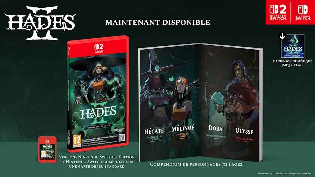 hamsterjoueur's tweet photo. Hades II sur Switch 2 passe à 31.96€ chez fnac

➡️ https://t.co/xLbIguoGtn

(version Switch 2 compatible Switch 1)

Les offres du jour ➡️ https://t.co/0rvnvRXPdN https://t.co/GKXtM53iuC