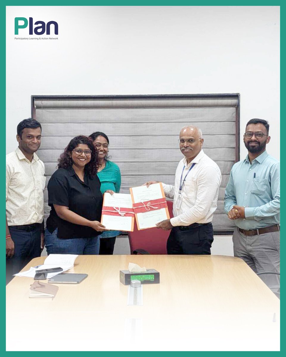plan_foundation's tweet photo. We're pleased to share that PLAN Foundation has signed a Memorandum of Understanding with the Goa Waste Management Corporation.

This partnership will strengthen our work and expand sustainable waste management initiatives. 

#PLANFoundation #WasteManagement https://t.co/TyeUo11G59