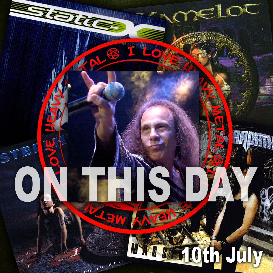 iloveheavymeta's tweet photo. #TodayInMetal - July 10th🤘Happy Birthday in heaven to the legendary #Dio!🤘🖤 Also marking this day: #Tankard #Steelheart #Warpath #Kamelot #Firewind #StaticX
https://t.co/WnBoBKSwN3
#MetalHistory #ILoveHeavyMetalRadio https://t.co/g05rqMkd8R