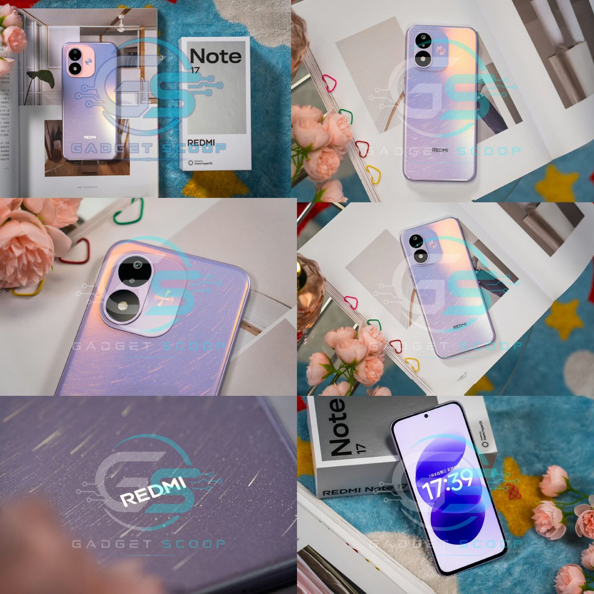 TechDotPk97's tweet photo. REDMI Note 17 in 💜 Meteor Purple
📱 7" 120Hz LTPS Flat OLED Display, 1200nits HBM
🦾 Snapdragon 6s Gen 4
💾 LPDDR4X + UFS 2.2
📸 50MP main + 8 UW
🤳 16MP
🔋 8000mAh
🔌 45W
⚡ 22.5W Reverse Wired Charging
☔ IP69
#REDMI #REDMINote17 #REDMINote17series
🧵1/2 https://t.co/eftj1eLV8N