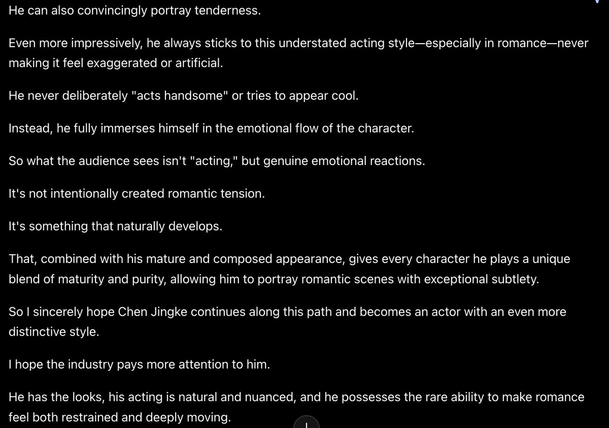 taeriphile's tweet photo. A long post on Weibo praising Chen Jingke's acting as Wang Fa, &amp; I think the person exactly pour all my thoughts abt him

"He's fully immerses himself in the emotional flow of the character. So what the audience sees isn't "acting," but genuine emotional reactions." 

Full trans: https://t.co/0i4I0FjkCX