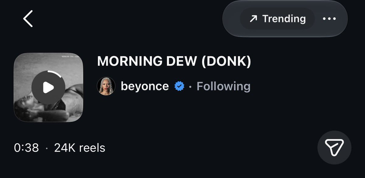 ourhermitage's tweet photo. MORNING DEW (DONK) has over 24k reels on IG and it’s one of the top trending sounds on the platform. 

It has over 144k posts on TikTok! 

All in 5 days! https://t.co/4QDc5xlaKB