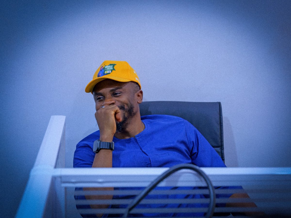 MrBanksOmisore's tweet photo. Visited the hardworking folks at The Imole Campaign media center. Shout out to @O_basslet @ademide25_ @malagaofficial_ @DukeOfOsun and others doing the heavy lifting to ensure Governor Adeleke is re-elected. https://t.co/d7nwwz6hRi