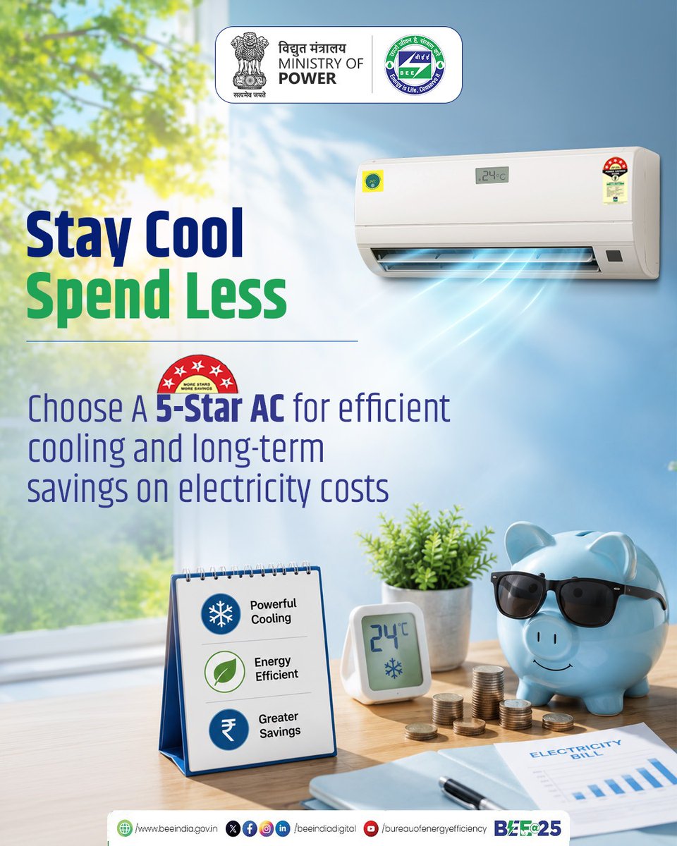 Bureau of Energy Efficiency (ऊर्जा दक्षता ब्यूरो) tweet media