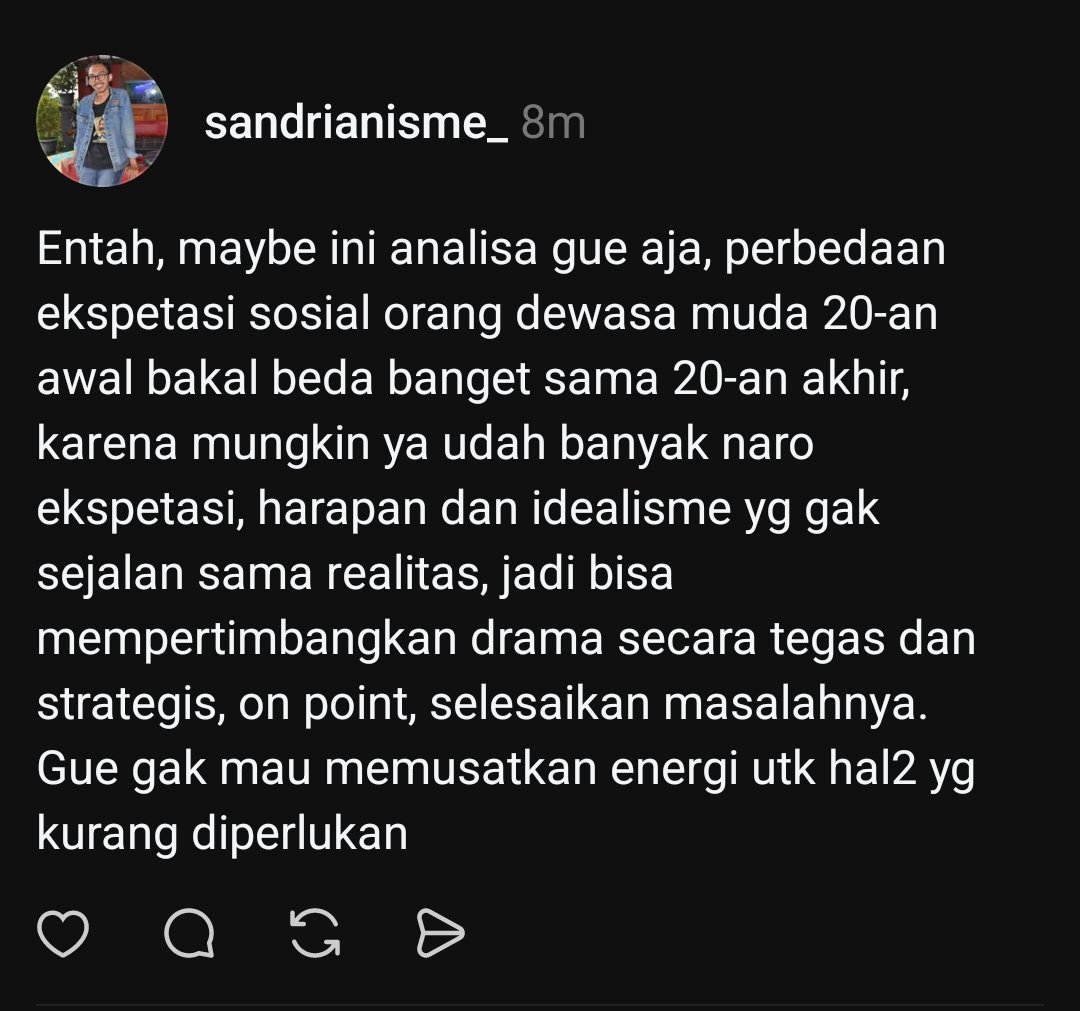 Sandrianisme's tweet photo. Perdebatan yg bikin gue mikir, bisa ga ya gue jaga fulfilled love ke pasangan gw nanti https://t.co/ZMMy5cFLL2