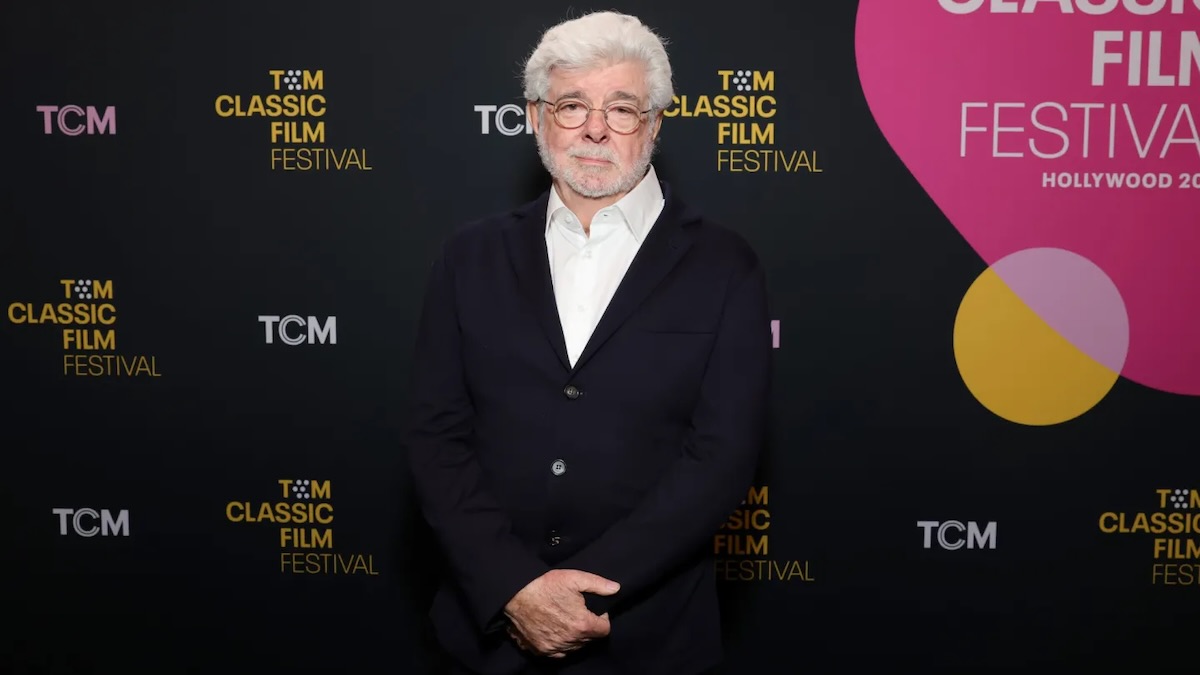 THRJapan's tweet photo. 『スター・ウォーズ』を生んだ男が、次に残すもの――。

ジョージ・ルーカスの「ルーカス・ミュージアム」がついに開館へ。

10億ドル規模、1,300点超のコレクション、未来的な建築デザイン。

映画の歴史が“美術館”になる瞬間。
https://t.co/psjMiStPST https://t.co/qGushPOMq6