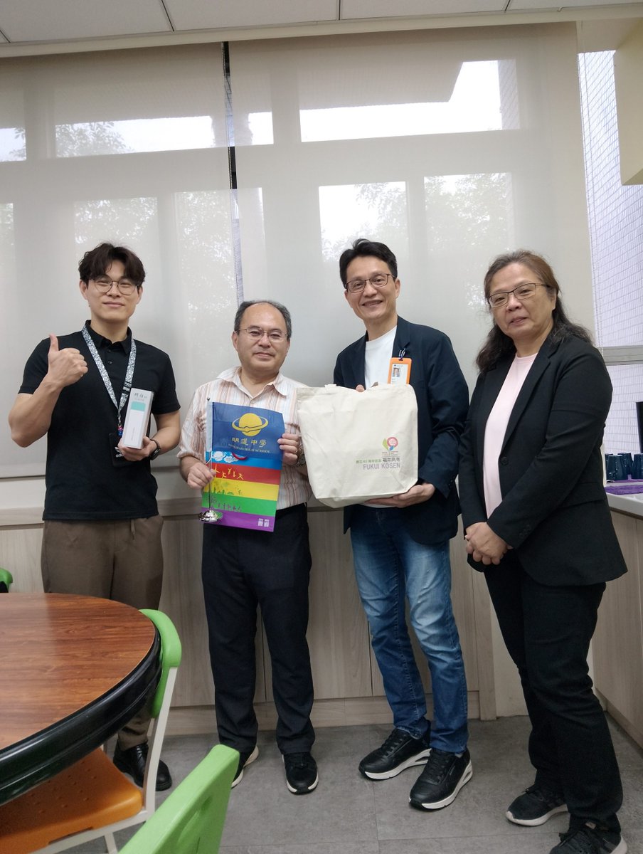 FukuiKousen's tweet photo. 本校では毎年３月に台湾研修旅行を実施していますが、上田悦子校長の特命を受けた原口国際交流室長が、国立雲林、台北両科技大及び、今月本校を訪問予定の明道高級中学を訪問し、台湾との学術交流拡大のための各種協議を行ないました。 https://t.co/8dSxff0bth