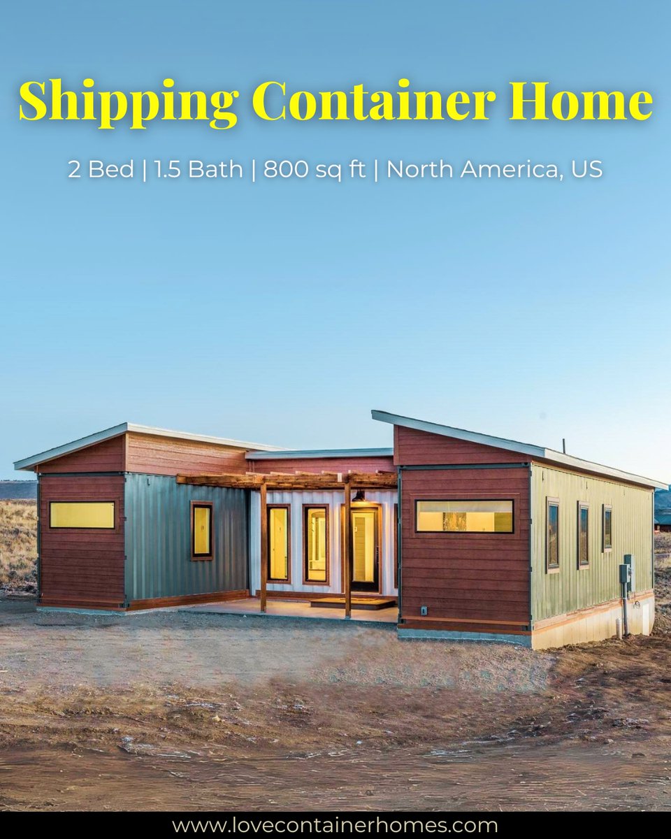 LCH_studios's tweet photo. Would you live in a house built out of shipping containers? Rate this one on a scale of 0-10.  Visit us at https://t.co/SobH6KjDLD for container house plans and designs.
#architecture #shippingcontainer #containerhome #containerhouse #house #prefab https://t.co/vwoib89m23