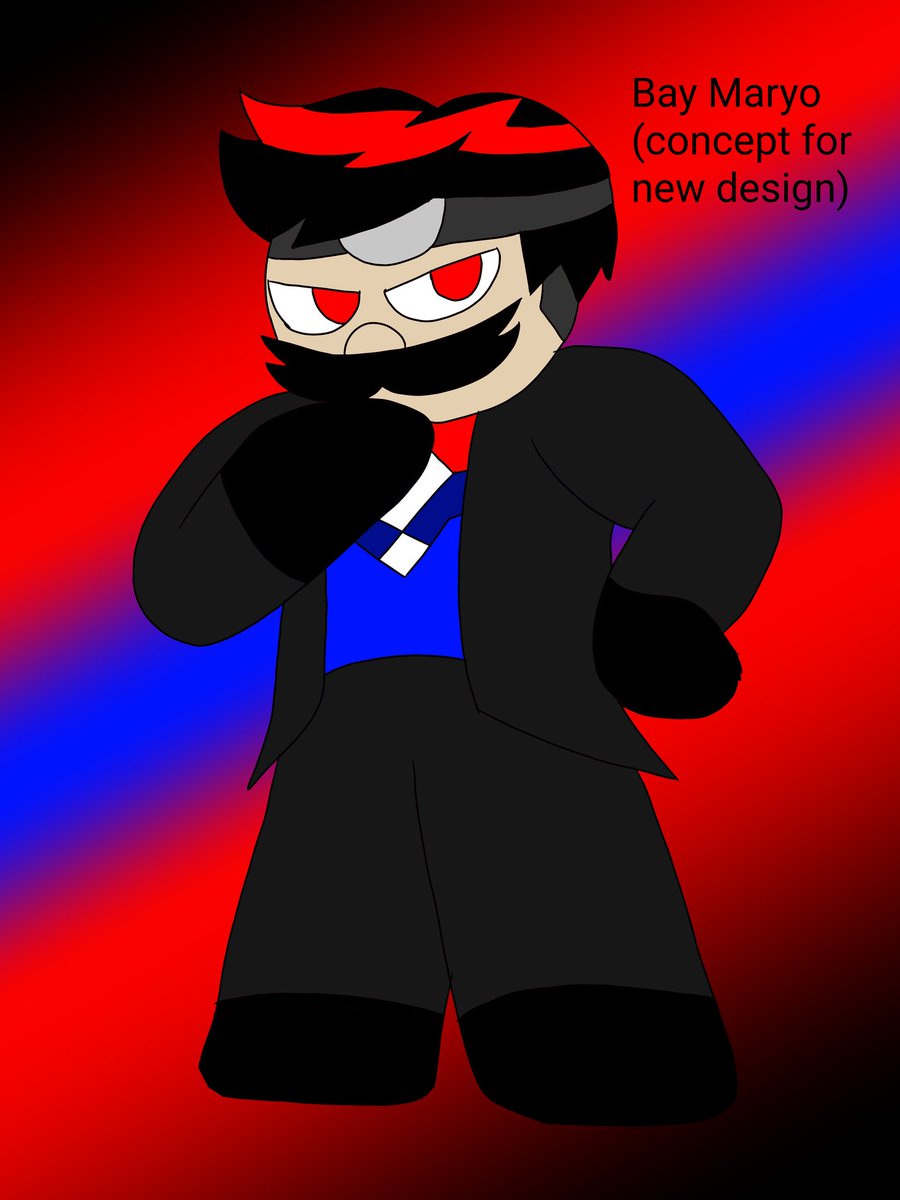 VStudios_2025's tweet photo. ...mixing the fact I am currently trying to redesign Bay Maryo...

And also the fact I am a Dr Mario main who uses the black suit...

I got curious...do ya'll like this design for him or nah? Lemme know in the replies

#OC #digitalartwork #concept https://t.co/bxwKUAiKHI