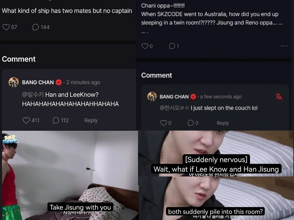 skyrenoo's tweet photo. we always talk about how obvious minsung are, but i don't think chan and binnie are even trying to hide it anymore either lmao https://t.co/SKGdSQo4kB