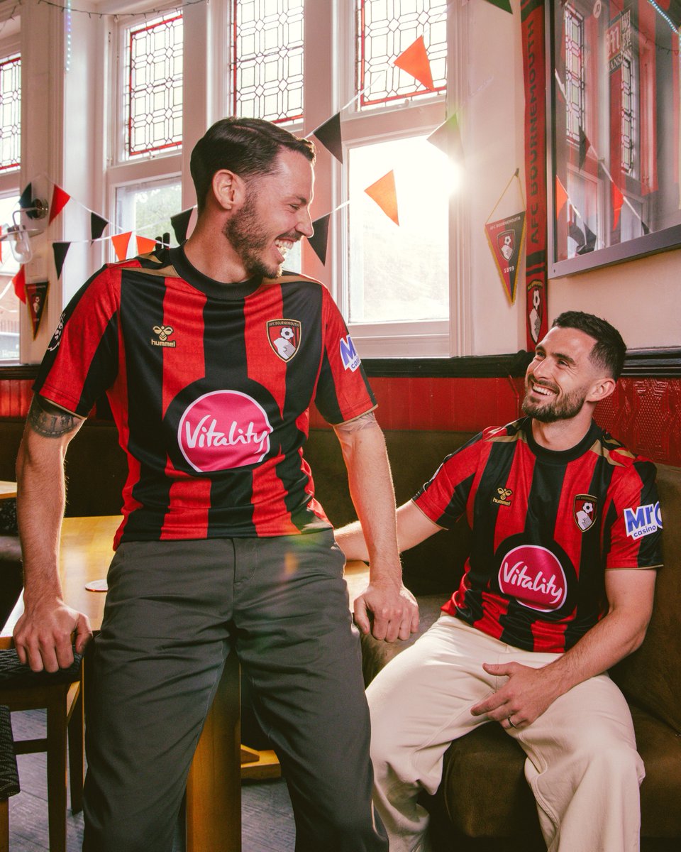 afcbournemouth's tweet photo. New era, new threads 🔥🧵

Introducing the 2026/27 AFC Bournemouth home kit 🍒❤️