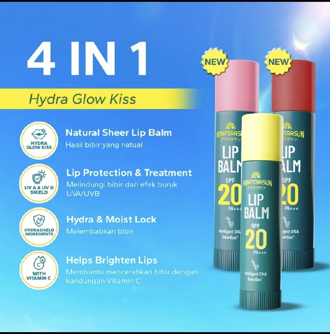 supercarrzz's tweet photo. @unknown240p Honest review aku pake lip balm amaterasun kak, dia gaada warna. Kalo dipake sebelum tidur, pas bangun bibir jadi lembab
https://t.co/QsW4qeNOaM https://t.co/ZK40sbFJmu