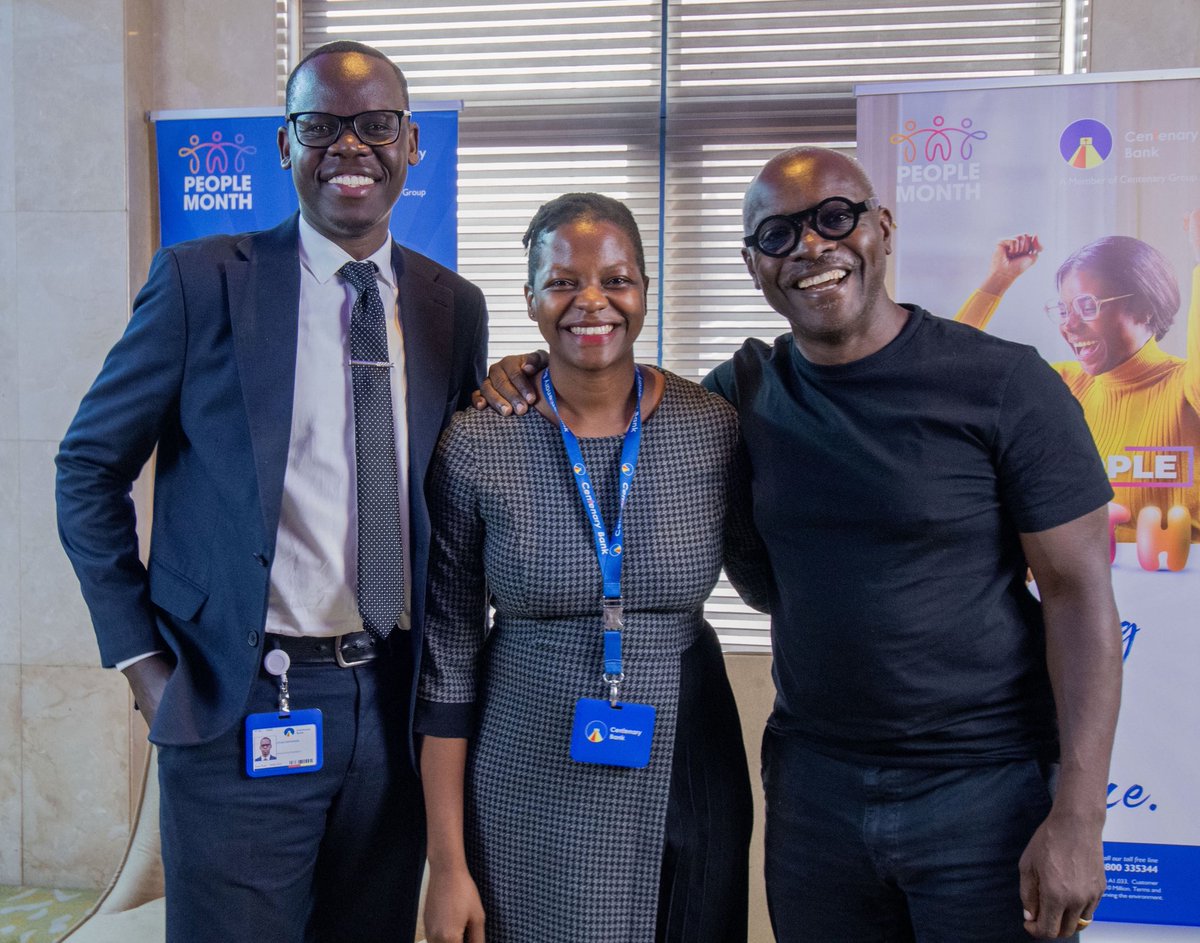 rkabushenga's tweet photo. @CentenaryBank thank you for having me over to speak your team. It was personally fulfilling for me to do this & catch up with old friends like your new CEO Godfrey Byekwaso, Benoni Okwenje, Brenda Magoba & of course Fabian Kasi who retired only last month. I hope the team found the interaction worth their time