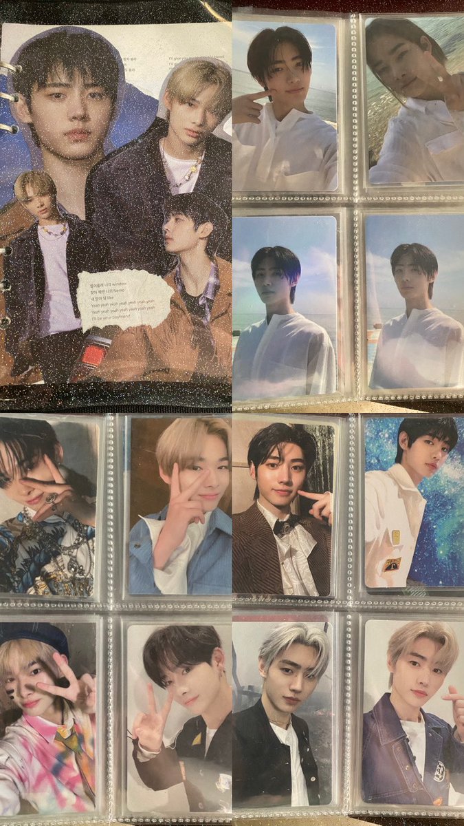 sunghoeni's tweet photo. WTS | LFB | QUIT SELLING

hoonki collection for 4500 na lang oh :(( kasama na binder ko haha...

nabili ko sila during pandemic and soaper half price na sa original price ko silang nabili wahaha!!

get niyo na

mop: gcash/ maya/ bank
mod: jnt https://t.co/yTD69onPD2