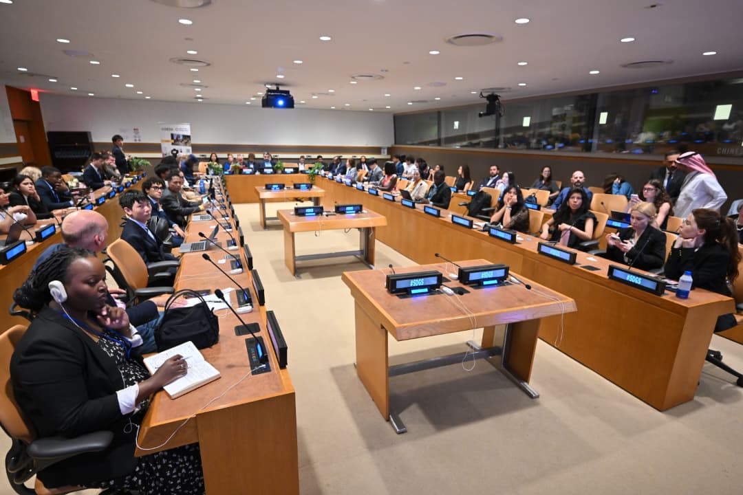 ECA_OFFICIAL's tweet photo. At the @UNDESA Global Policy Dialogue, ES @claverGatete stressed that sustainable cities start with people and a clear master plan. Water, sanitation, clean energy and private sector investment are key to building resilient cities that leave no one behind. #HLPF2026 https://t.co/3qniAg0Ccg